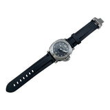 パネライ PANERAI ルミノール サブマーシブル PAM00024 ブラック SS/ラバーベルト（社外品） 自動巻き メンズ 腕時計