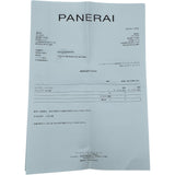パネライ PANERAI ルミノール クロノ PAM01110 ブルー SS 自動巻き メンズ 腕時計
