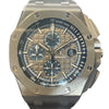 オーデマ・ピゲ AUDEMARS PIGUET ﾛｲﾔﾙｵｰｸ ｵﾌｼｮｱ ｸﾛﾉｸﾞﾗﾌ 26405CG.OO.A004CA.01 チタン×セラミック 自動巻き メンズ 腕時計