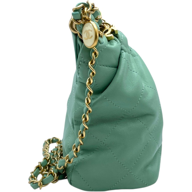 シャネル CHANEL マトラッセ チェーンショルダー AS3793 ミント