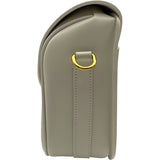 クリスチャン・ディオール Christian Dior ボビーラージ ホワイト レザー レディース ショルダーバッグ