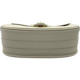 クリスチャン・ディオール Christian Dior ボビーラージ ホワイト レザー レディース ショルダーバッグ