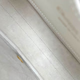 クリスチャン・ディオール Christian Dior ボビーラージ ホワイト レザー レディース ショルダーバッグ