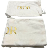 クリスチャン・ディオール Christian Dior ボビーラージ ホワイト レザー レディース ショルダーバッグ