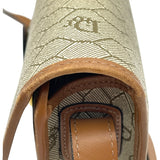 クリスチャン・ディオール Christian Dior ショルダーバッグ ベージュ・ブラウン PVC レディース ショルダーバッグ