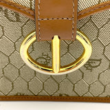 クリスチャン・ディオール Christian Dior ショルダーバッグ ベージュ・ブラウン PVC レディース ショルダーバッグ