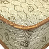 クリスチャン・ディオール Christian Dior ショルダーバッグ ベージュ・ブラウン PVC レディース ショルダーバッグ