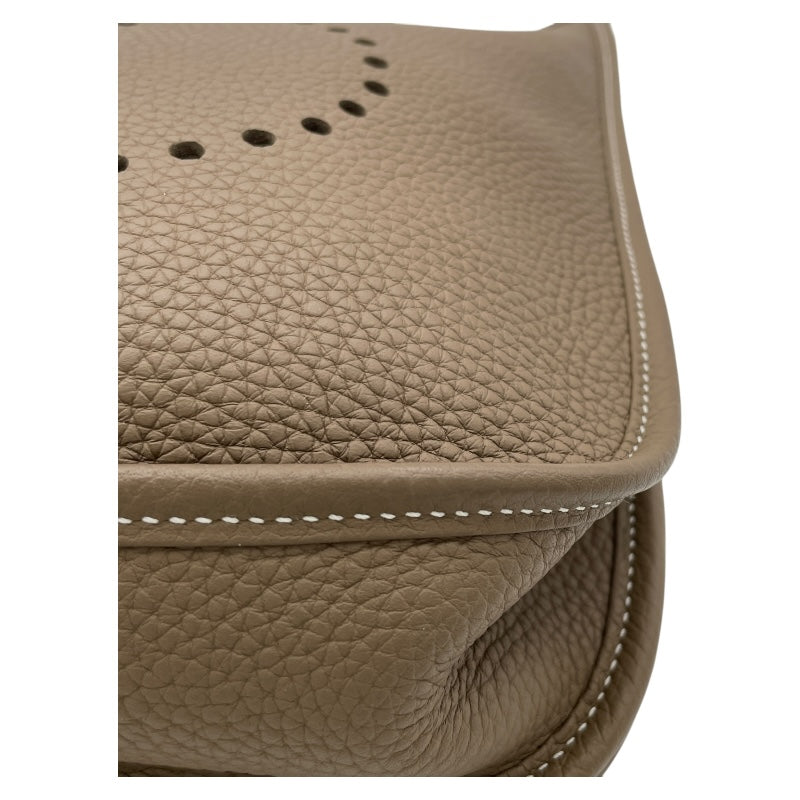 エルメス HERMES エヴリン3 PM D刻 エトゥープ SV金具 トリヨンクレマンス  レディース ショルダーバッグ エルメス HERMES エヴリン3 PM D刻 エトゥープ SV金具 トリヨン