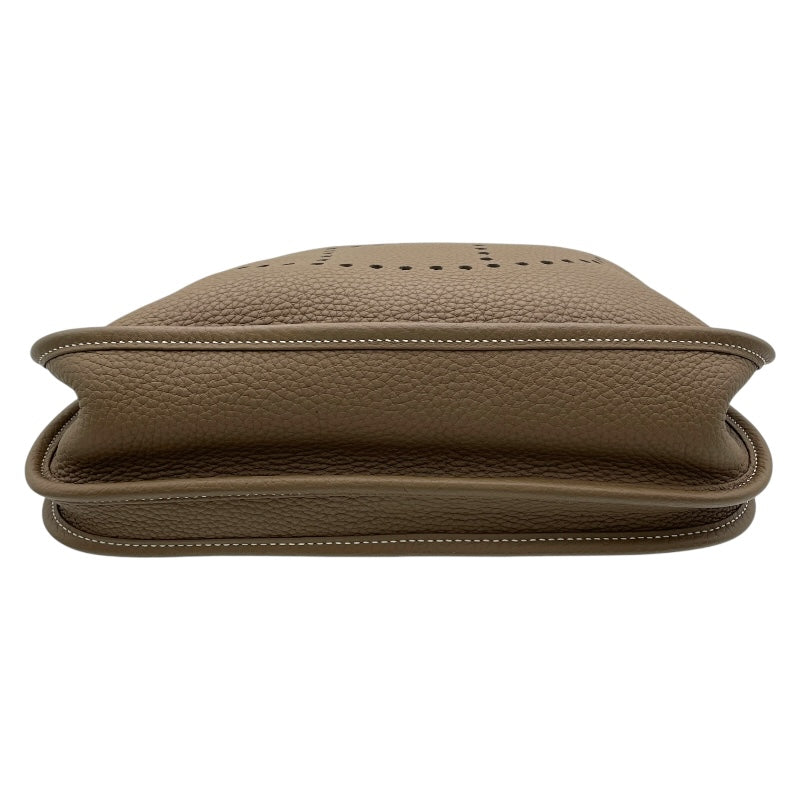 エルメス HERMES エヴリン3 PM D刻 エトゥープ SV金具 トリヨンクレマンス  レディース ショルダーバッグ エルメス HERMES エヴリン3 PM D刻 エトゥープ SV金具 トリヨン