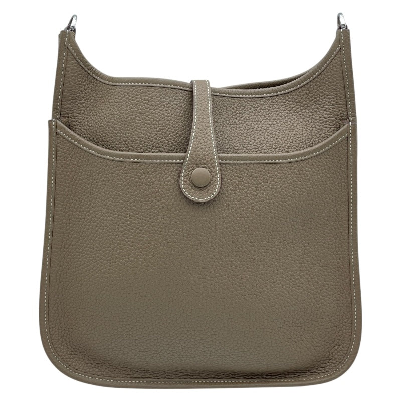 エルメス HERMES エヴリン3 PM D刻 エトゥープ SV金具 トリヨンクレマンス  レディース ショルダーバッグ エルメス HERMES エヴリン3 PM D刻 エトゥープ SV金具 トリヨン