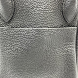 エルメス HERMES リンディ30 D刻 ブラック GD金具 トリヨン レディース ハンドバッグ