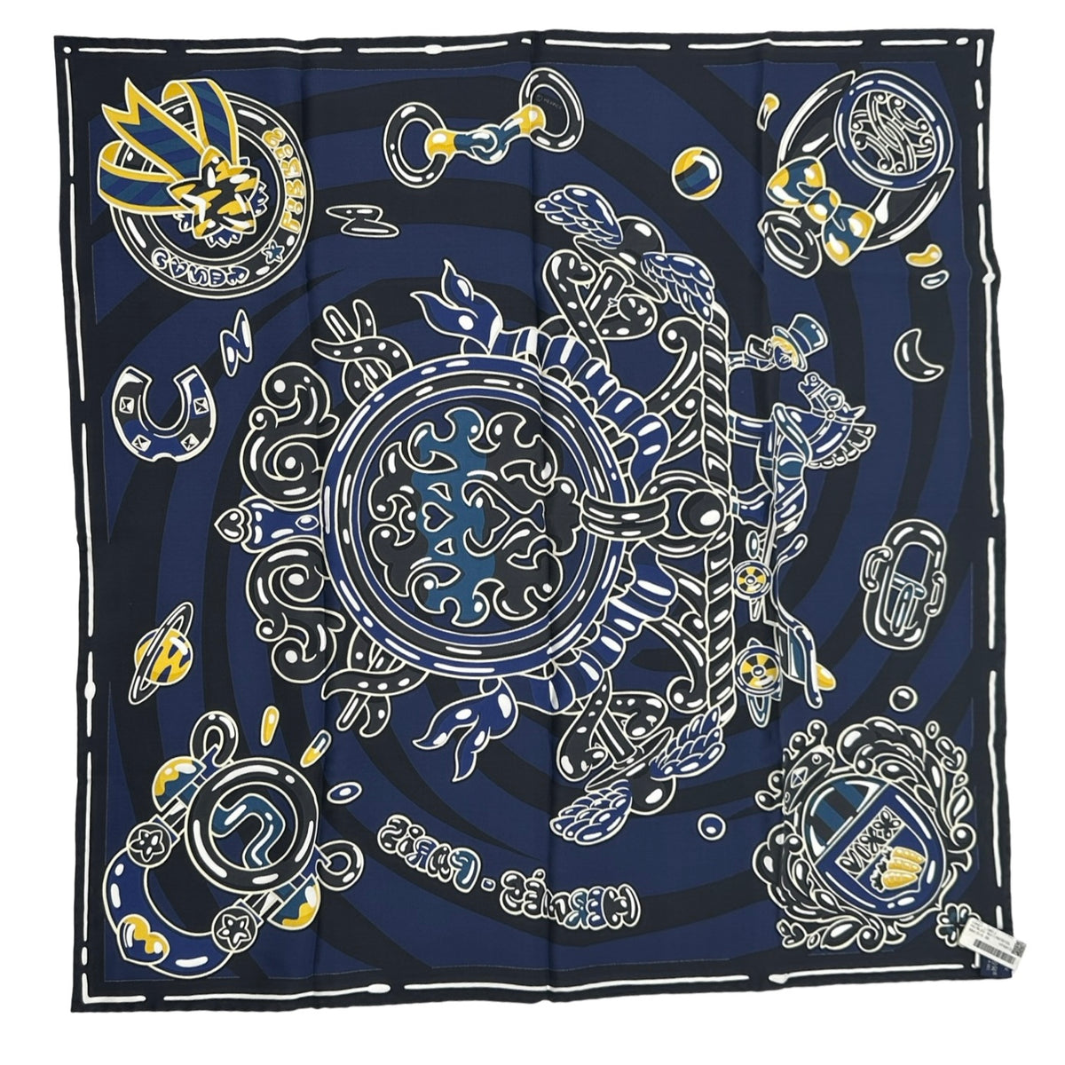 エルメス HERMES カレ70 CANDYLIBRIS シルク レディース スカーフ