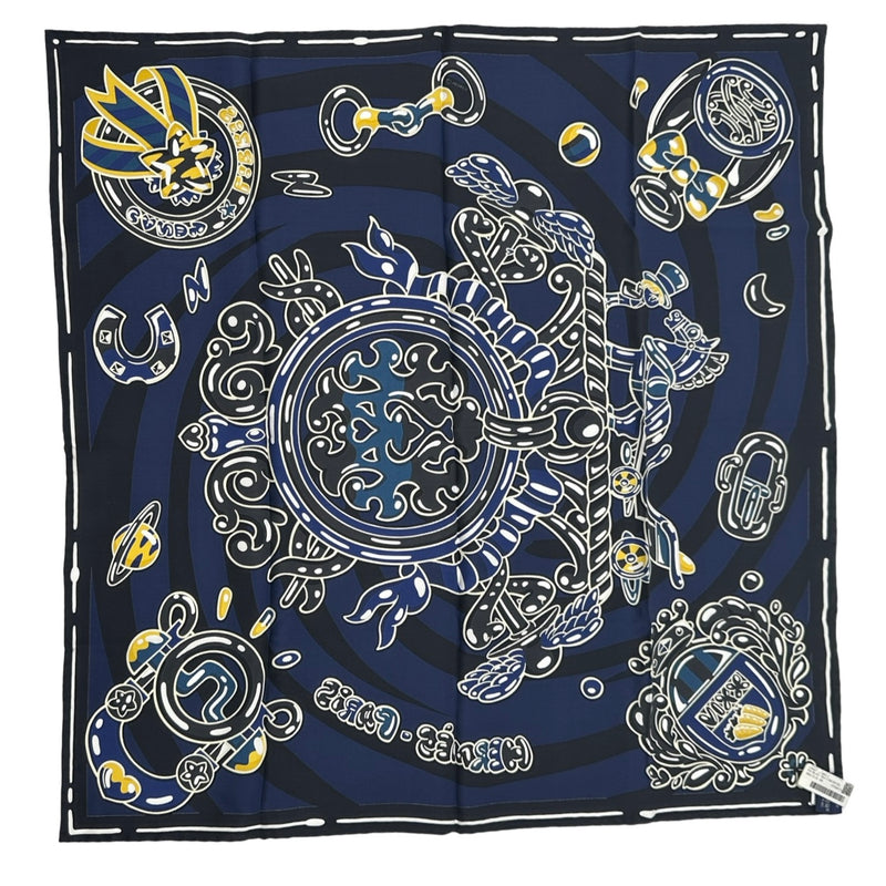 エルメス HERMES カレ70 CANDYLIBRIS シルク レディース スカーフ