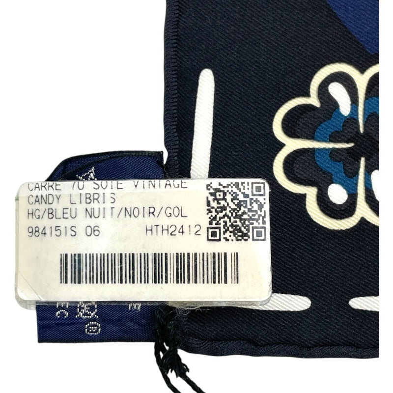 エルメス HERMES カレ70 CANDYLIBRIS シルク レディース スカーフ
