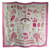 エルメス HERMES カレ90 ALBUMA DE COLPORTAGE マルチカラー シルク レディース スカーフ