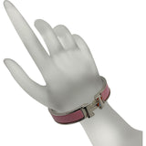 エルメス HERMES クリックH PM ローズガンダー メタル・エナメル レディース バングル