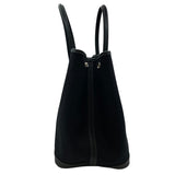 エルメス HERMES ガーデンパーティPM □I刻 ブラック SV金具 トワル レディース トートバッグ