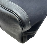 エルメス HERMES ガーデンパーティPM □I刻 ブラック SV金具 トワル レディース トートバッグ