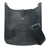 エルメス HERMES エヴリン3PM □L刻 ブラック SV金具 エプソン レディース ショルダーバッグ