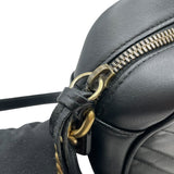 グッチ GUCCI GGマーモント ショルダーバッグ 447632 ブラック GD金具 レザー レディース ショルダーバッグ