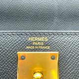 エルメス HERMES ケリー28 外縫い U刻 ブラック GD金具 エプソン レディース ハンドバッグ
