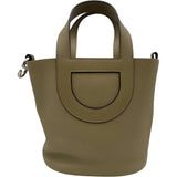 エルメス HERMES インザループ18 W刻 ベージュマルファ SV金具 トリヨン/スイフト レディース ハンドバッグ