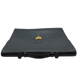 エルメス HERMES サックデペッシュ41 〇V刻 ブラック GD金具 トゴ メンズ ビジネスバッグ