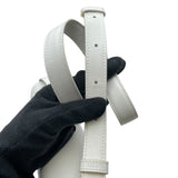 セリーヌ CELINE クラシック トリオンフ ショルダーバッグ 187363 ホワイト GD金具 シャイニーカーフ レディース ショルダーバッグ