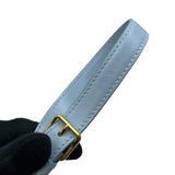 セリーヌ CELINE ティーン トリオンフ バッグ 188423 アイスブルー GD金具 シャイニーカーフスキン レディース ショルダーバッグ