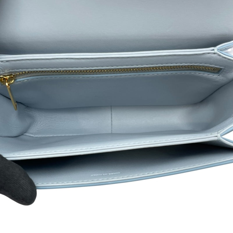 セリーヌ CELINE ティーン トリオンフ バッグ 188423 アイスブルー GD