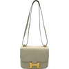 エルメス HERMES コンスタンス3 ミニ U刻 クレ GD金具 シェーブル レディース ショルダーバッグ