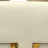 エルメス HERMES コンスタンス3 ミニ U刻 クレ GD金具 シェーブル レディース ショルダーバッグ