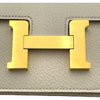 エルメス HERMES コンスタンス3 ミニ U刻 クレ GD金具 シェーブル レディース ショルダーバッグ