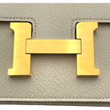 エルメス HERMES コンスタンス3 ミニ U刻 クレ GD金具 シェーブル レディース ショルダーバッグ