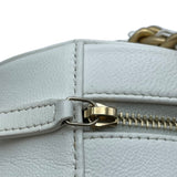 シャネル CHANEL CHANEL19 ラウンドショルダー AP0945 30番台 ホワイト SVxGD金具 ラム レディース ショルダーバッグ