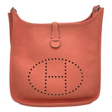 エルメス HERMES エヴリン3PM □Q刻 クレヴェット SV金具 トリヨン レディース ショルダーバッグ