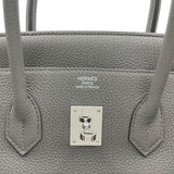 エルメス HERMES バーキン35 U刻 エタン SV金具 トゴ レディース ハンドバッグ