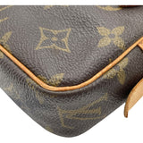 ルイ・ヴィトン LOUIS VUITTON ポシェット・マルリーバンドリエール M51828 ブラウン モノグラム レディース ショルダーバッグ