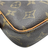 ルイ・ヴィトン LOUIS VUITTON ポシェット・マルリーバンドリエール M51828 ブラウン モノグラム レディース ショルダーバッグ