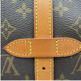 ルイ・ヴィトン LOUIS VUITTON ソミュール30 M42256 ブラウン モノグラム レディース ショルダーバッグ