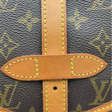 ルイ・ヴィトン LOUIS VUITTON ソミュール30 M42256 ブラウン モノグラム レディース ショルダーバッグ