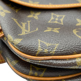 ルイ・ヴィトン LOUIS VUITTON ソミュール30 M42256 ブラウン モノグラム レディース ショルダーバッグ