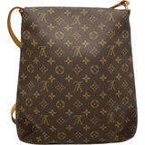 ルイ・ヴィトン LOUIS VUITTON ミュゼット M51256 ブラウン モノグラム レディース ショルダーバッグ