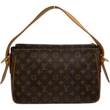 ルイ・ヴィトン LOUIS VUITTON ヴィバ・シテGM M51163 ブラウン モノグラム レディース ショルダーバッグ