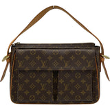 ルイ・ヴィトン LOUIS VUITTON ヴィバ・シテGM M51163 ブラウン モノグラム レディース ショルダーバッグ