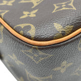 ルイ・ヴィトン LOUIS VUITTON ヴィバ・シテGM M51163 ブラウン モノグラム レディース ショルダーバッグ