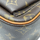 ルイ・ヴィトン LOUIS VUITTON ヴィバ・シテGM M51163 ブラウン モノグラム レディース ショルダーバッグ