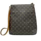 ルイ・ヴィトン LOUIS VUITTON ミュゼット M51256 ブラウン モノグラム・キャンバス レディース ショルダーバッグ