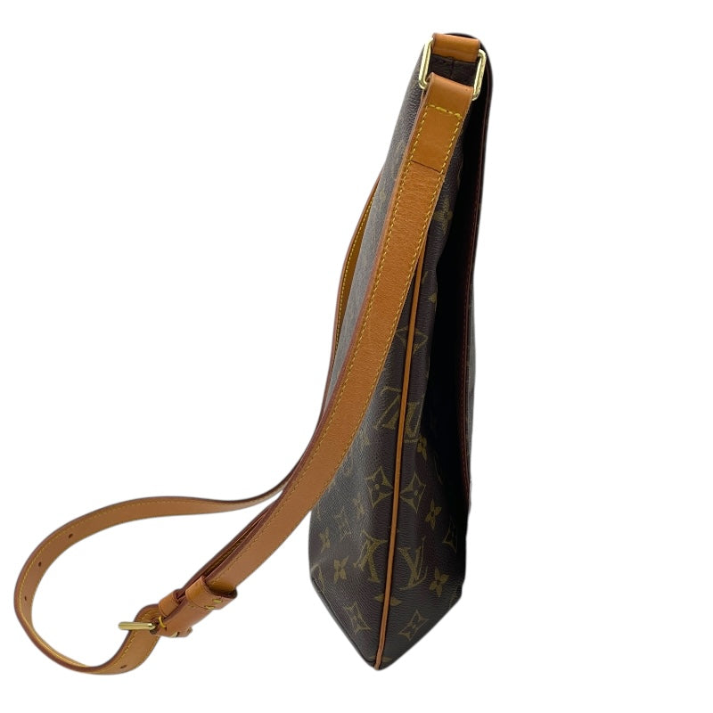 【美品】ルイヴィトン　M51256　ミュゼット　モノグラム　LV　ブラウン ルイ・ヴィトン LOUIS VUITTON ミュゼット M51256 ブラウン モノグラム