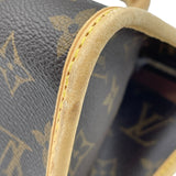 ルイ・ヴィトン LOUIS VUITTON ポパンクール M40009 ブラウン モノグラム レディース ハンドバッグ